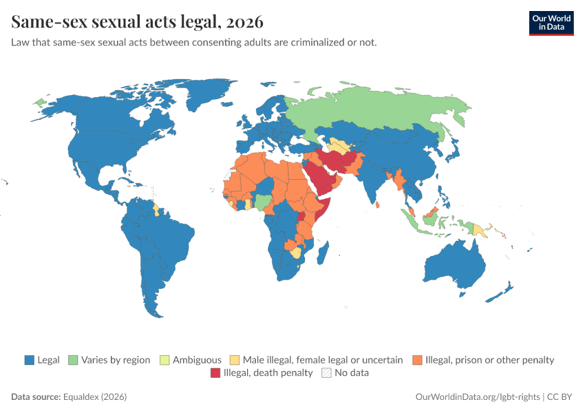 A thumbnail of the "Same-sex sexual acts legal" chart